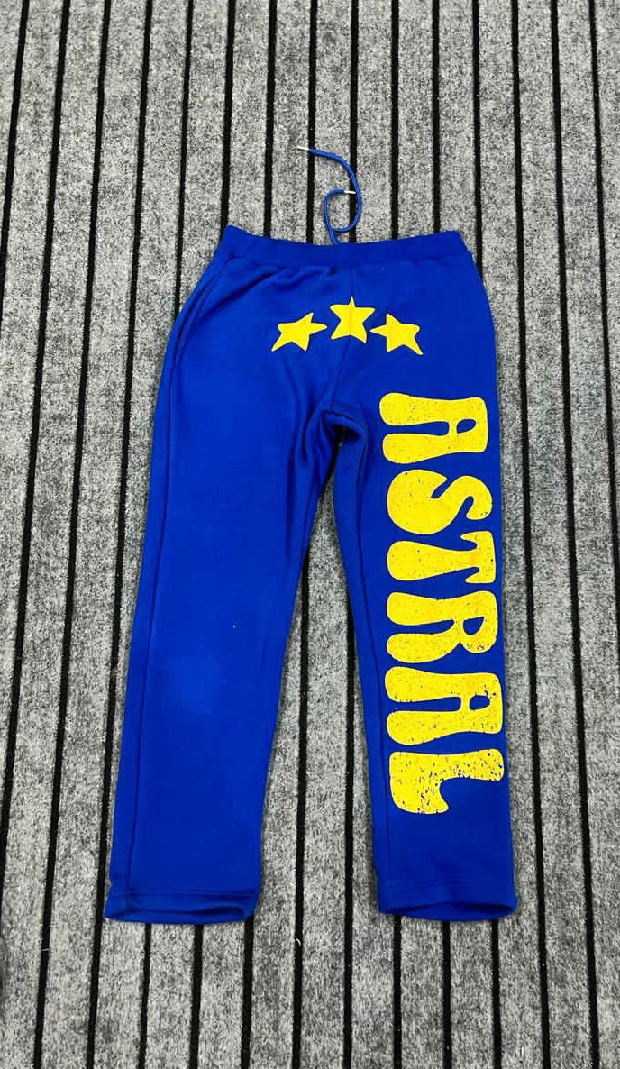 Fear The Void Sweatpants-Blue