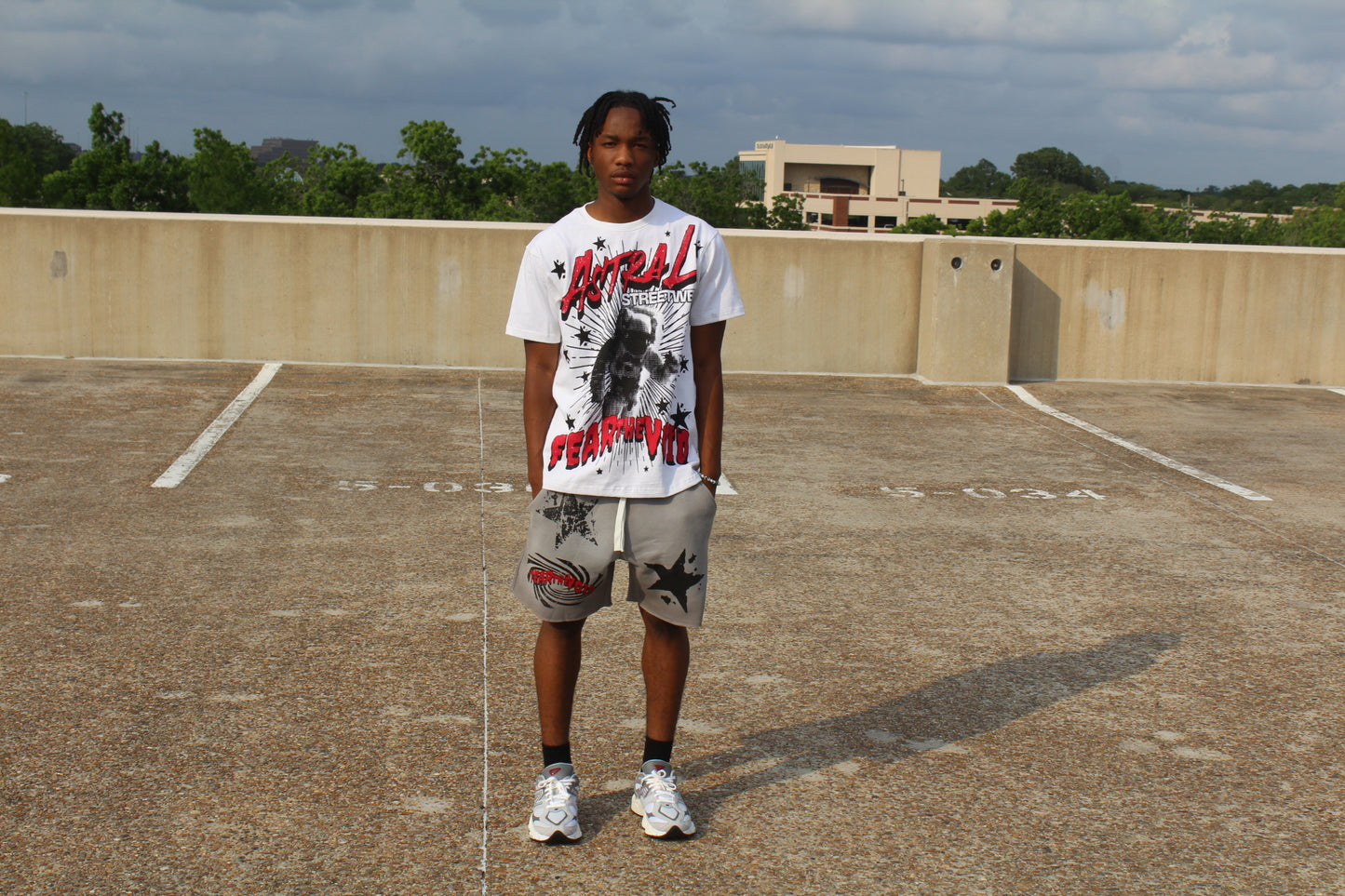 Fear the Void Shirt-Red On White