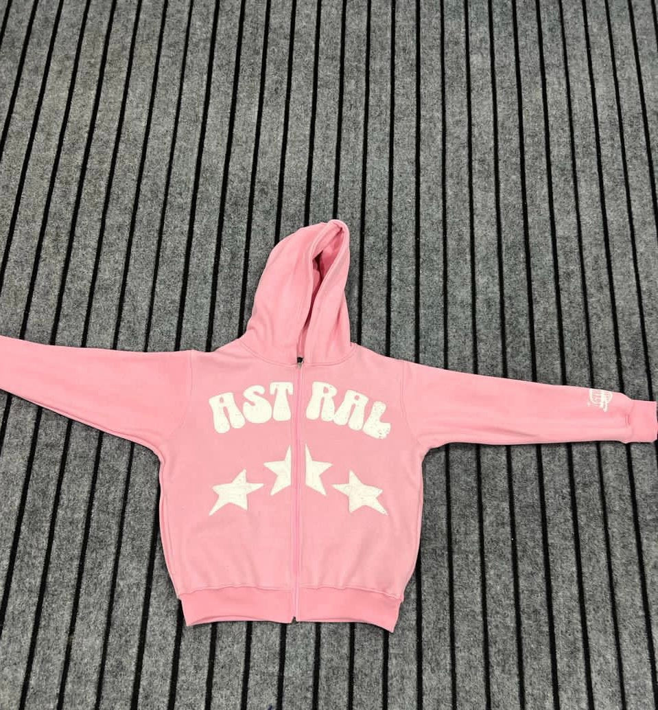 Fear The Void Hoodie- Pink