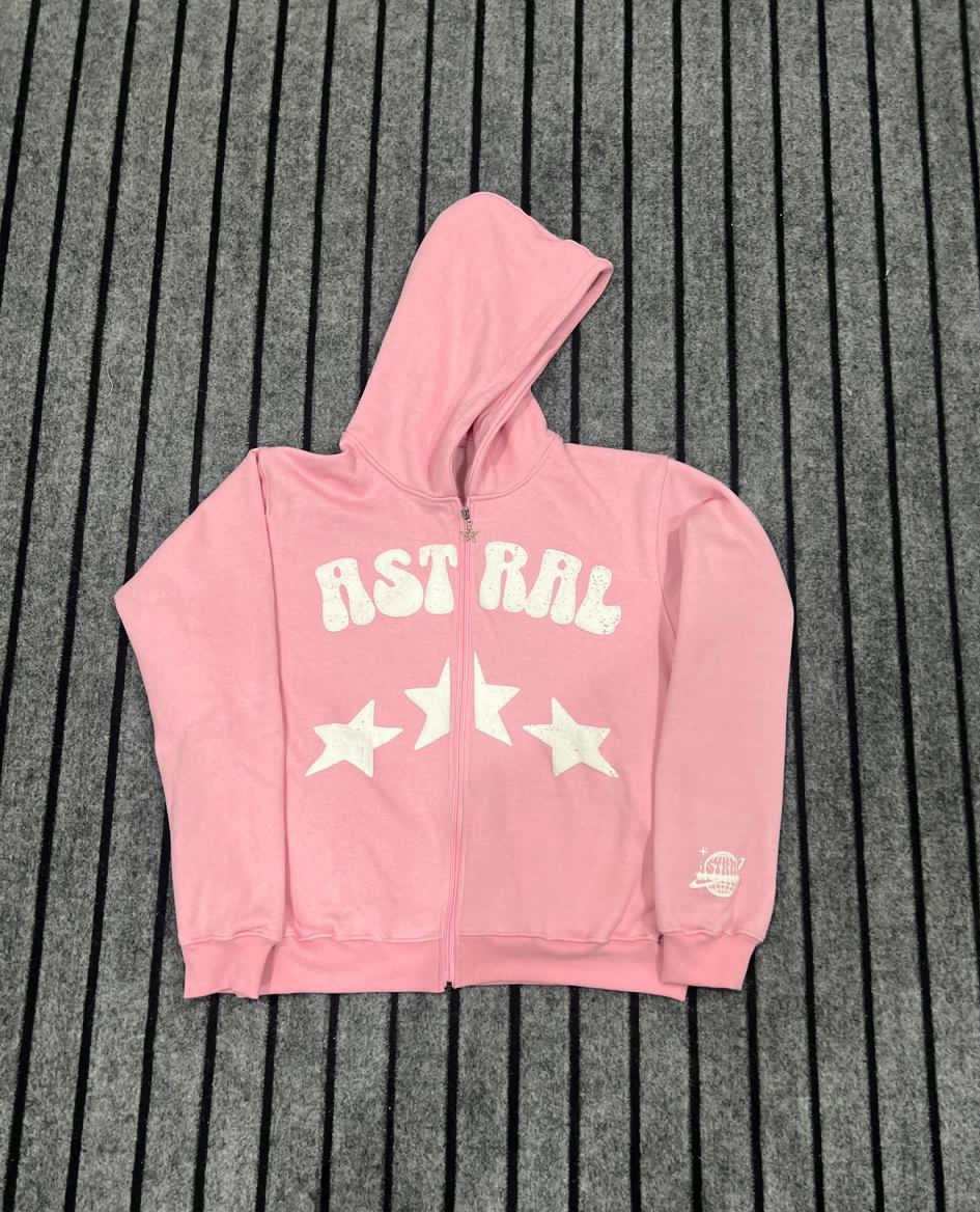 Fear The Void Hoodie- Pink